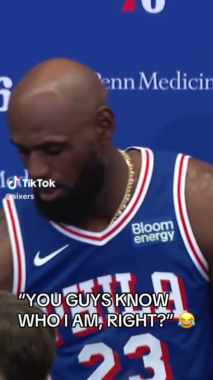 Philadelphia Sixers post on TikTok